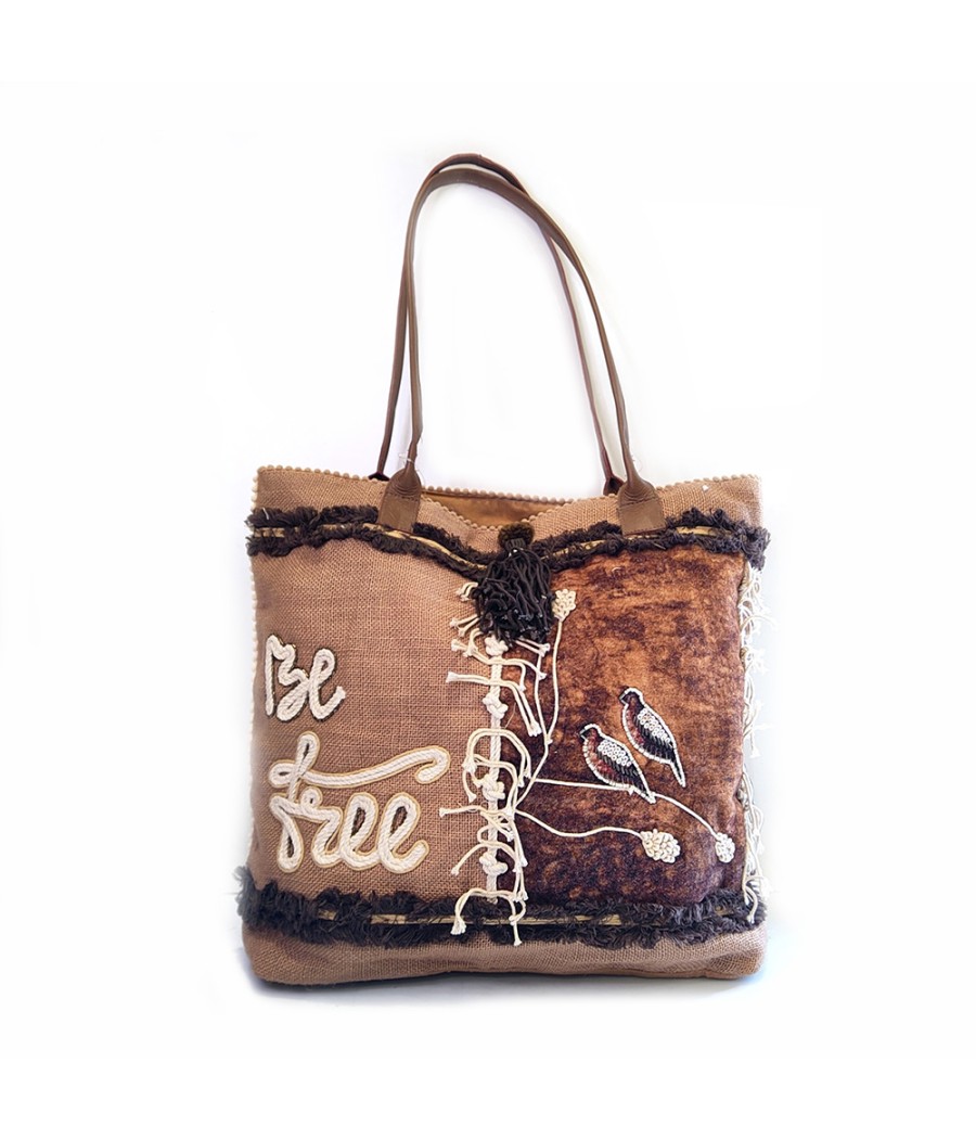 LARGE JUTE TOTE BAG BG-5002