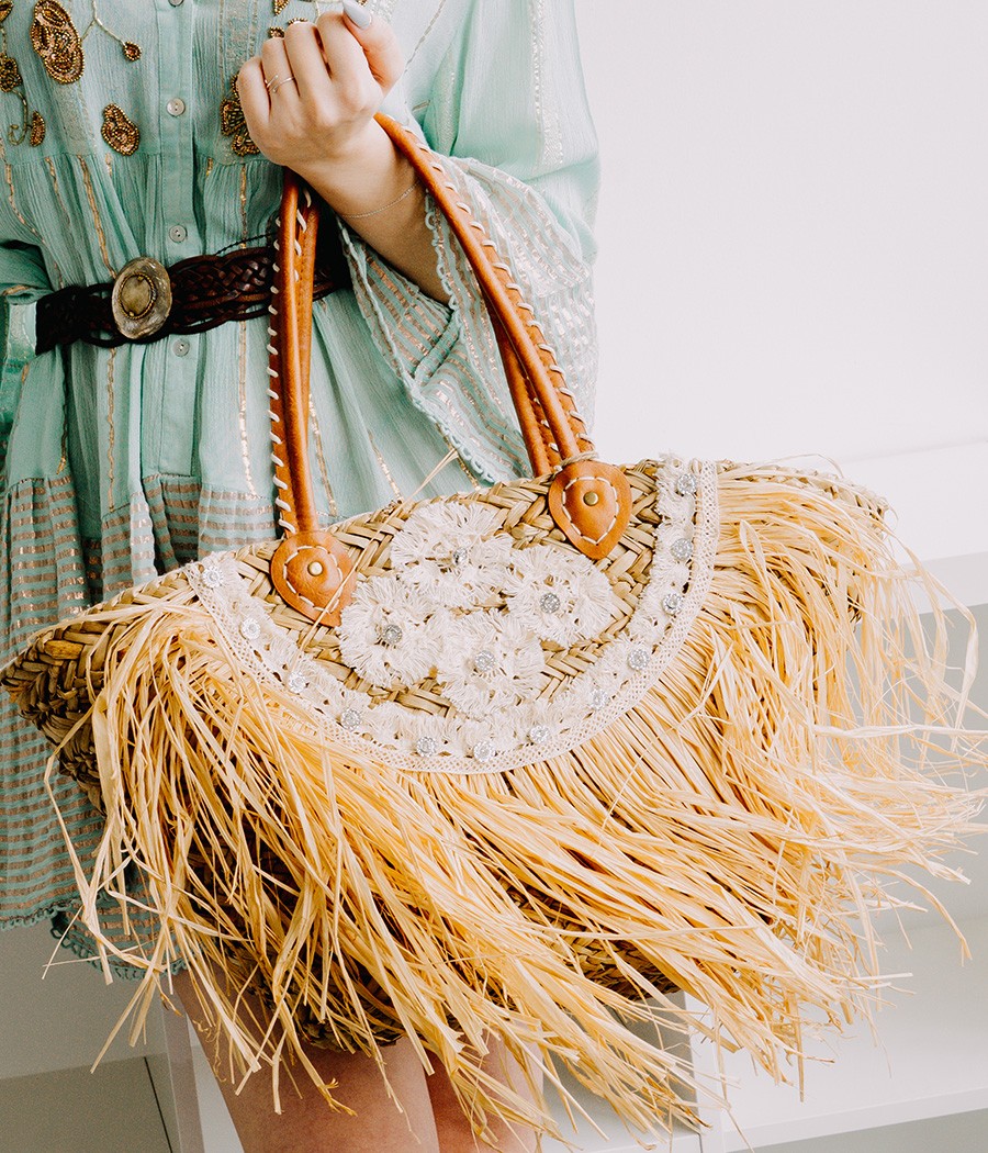 LARGE BASKET BAG FB-20014
