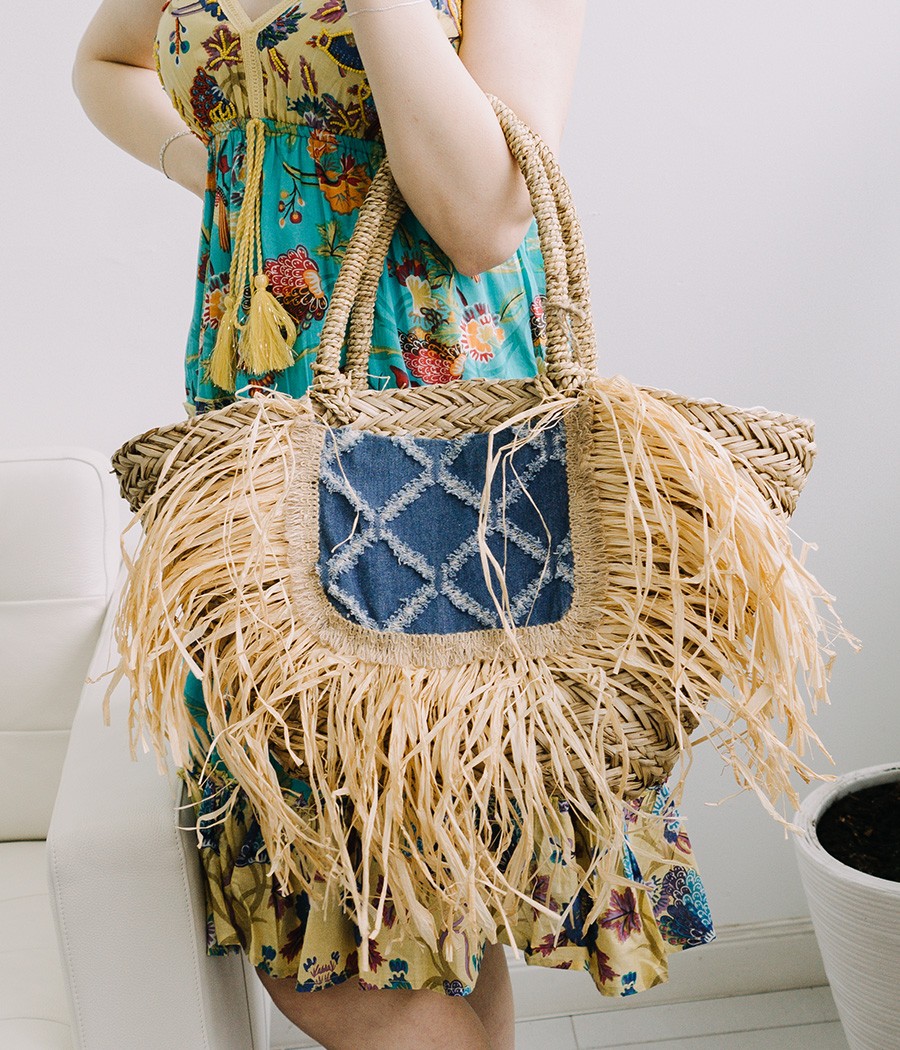 LARGE BASKET BAG FB-20023