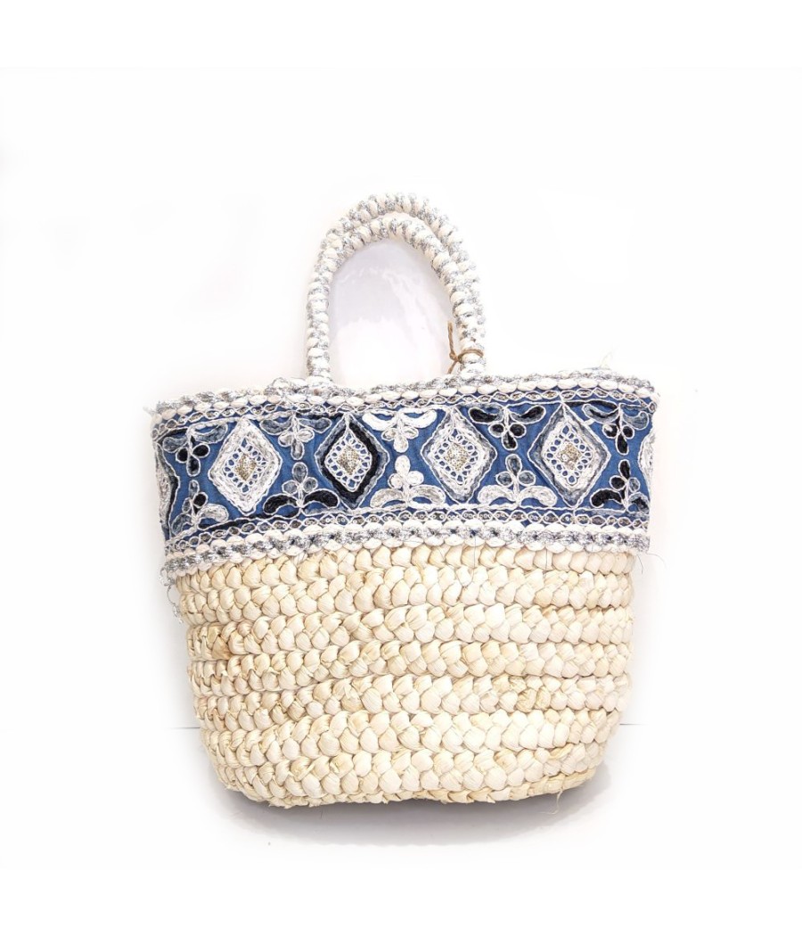 SMALL STRAW BAG FB-20027